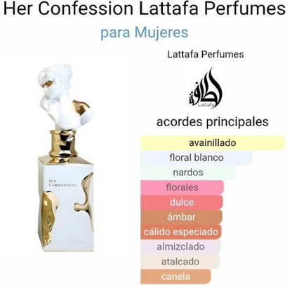 La Dame Blanche Parfum Her confession